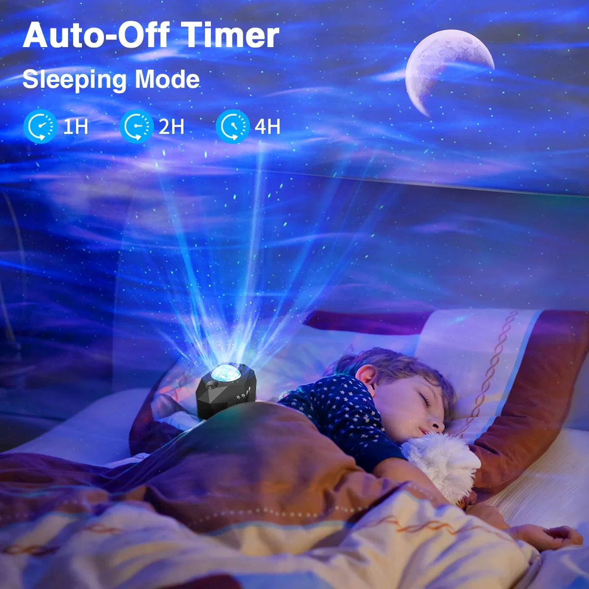 Star Projector , 3 En 1 LED Galaxy Projector Con Control Remoto, 55 Modos De Iluminación Con Altavoz De Música Bt Y Función De Tiempo, Proyector De Luna Con Luz Nocturna Para Niños Bebé Fiesta Dormitorio Decoración Del Hogar